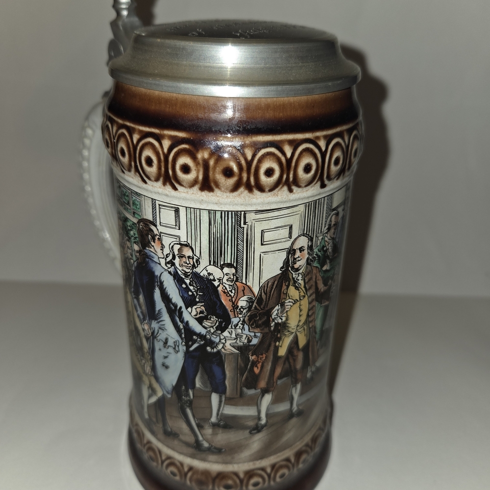 Marzi & Remy Limited Edition Stein #1112 Signing the Declaration of Independence